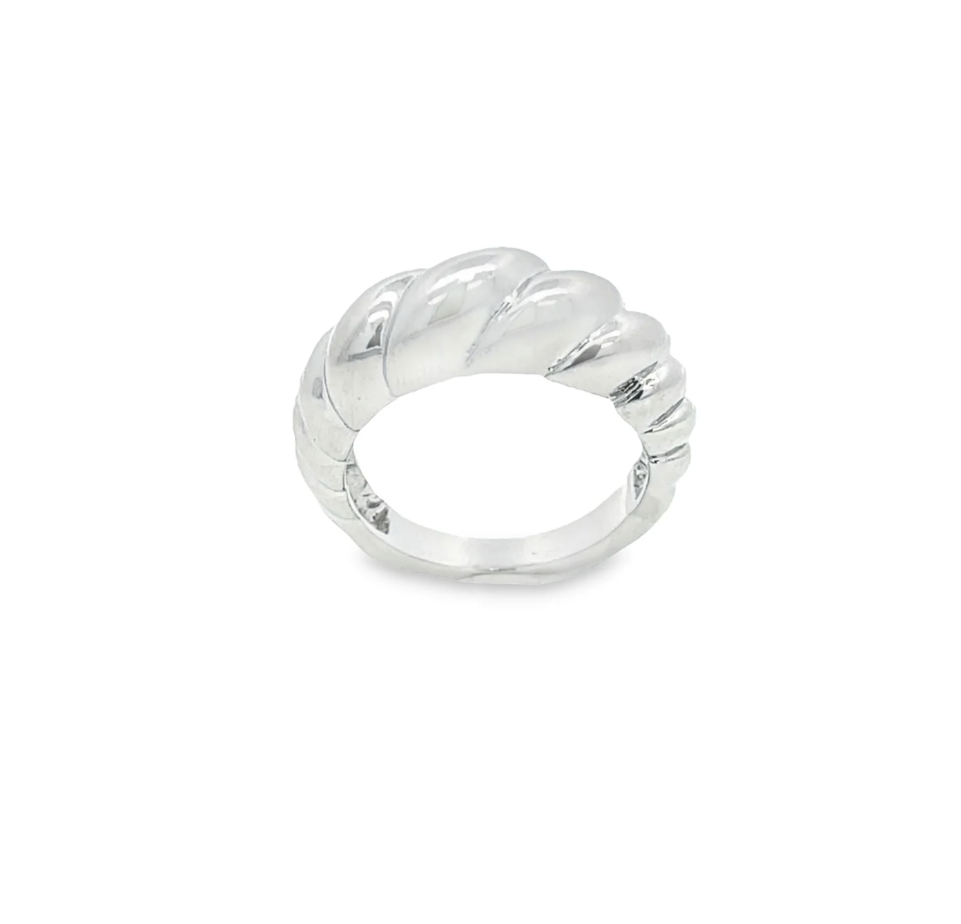 "Oui" Croissant Everyday Ring